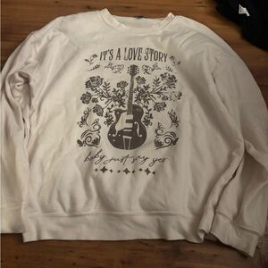 It’s a love story pullover